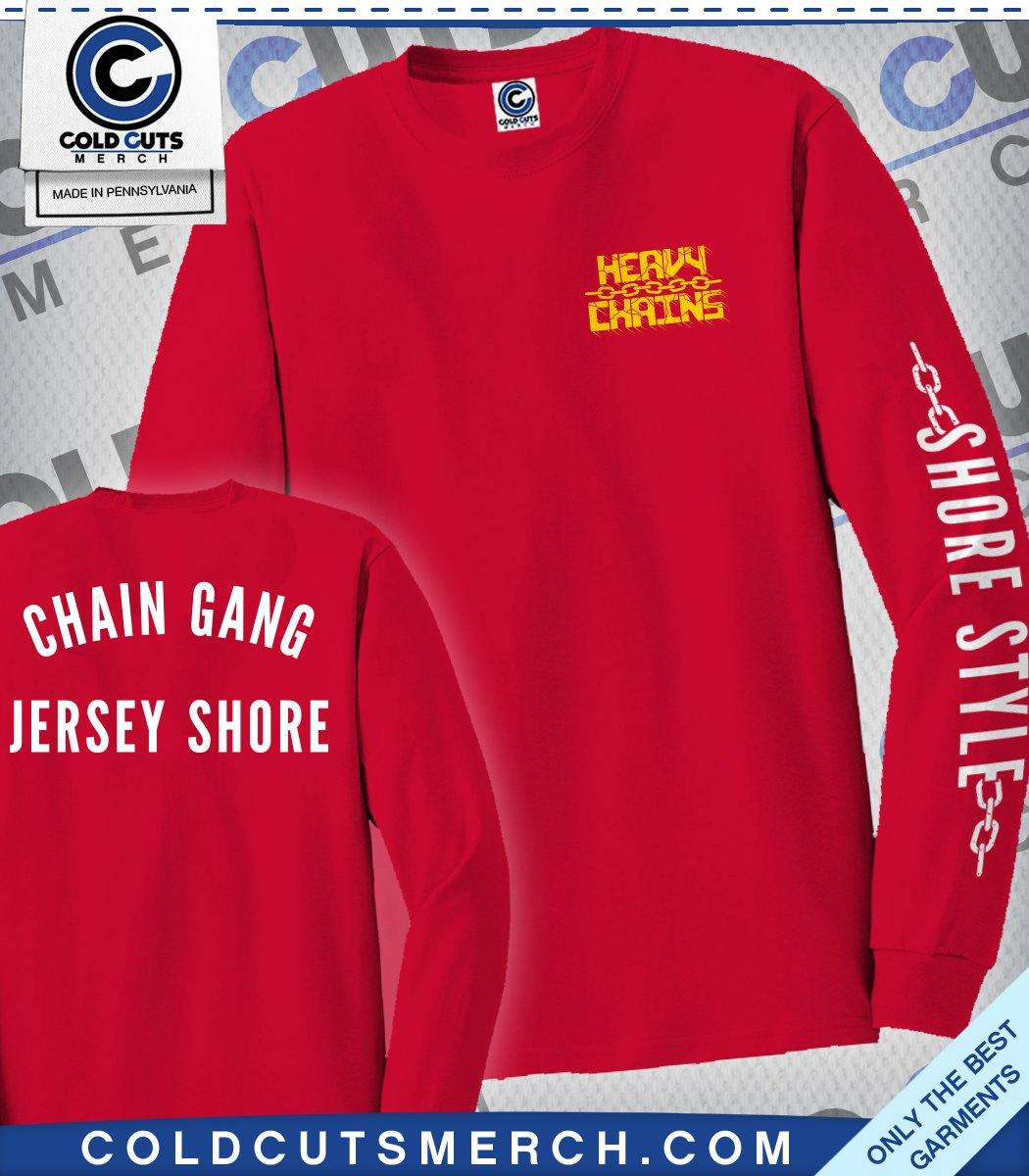 Long Sleeve Heavy Chains Chain Gang Shirt