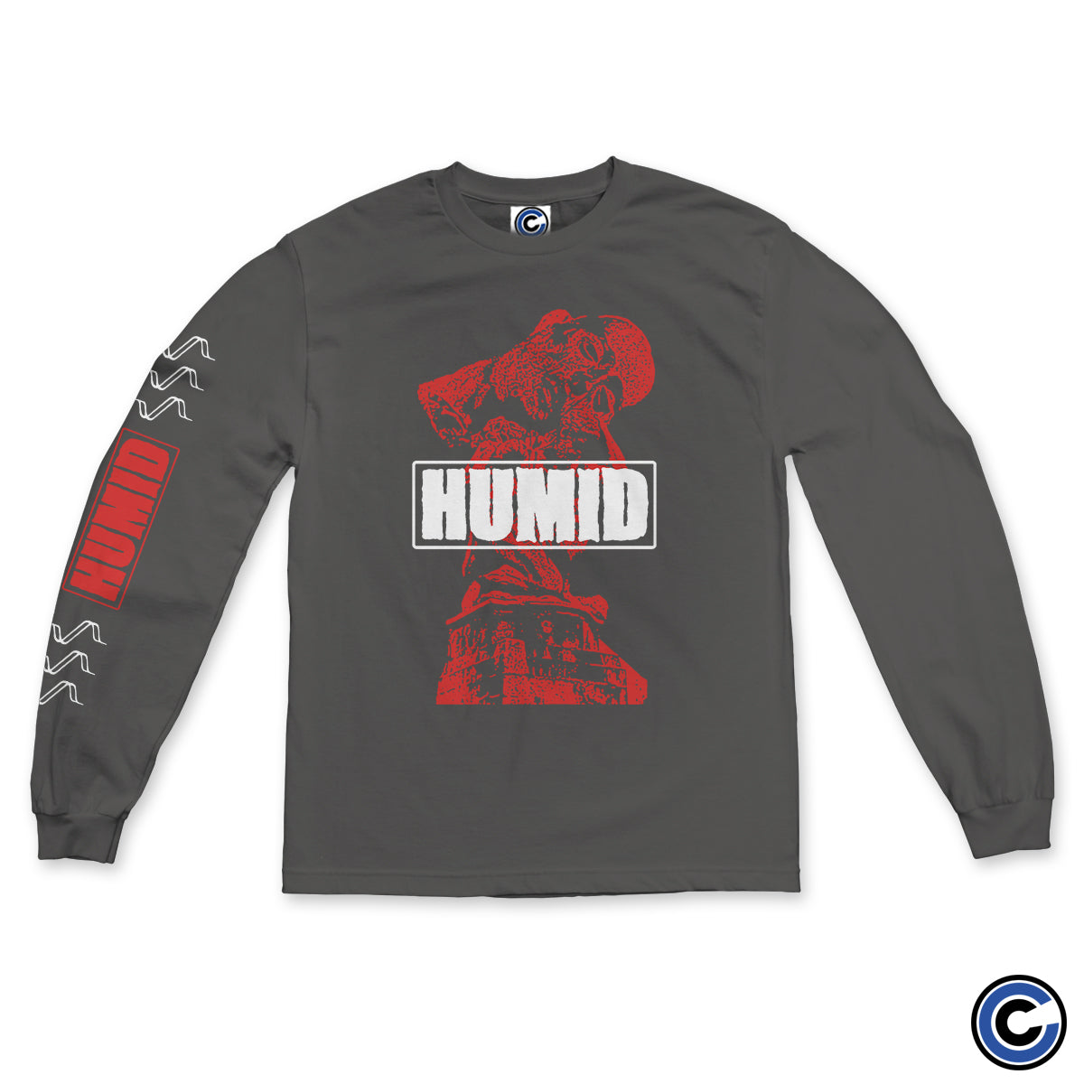 Long Sleeve Humid Statue Comfort Printed Tee